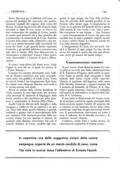 Cremona rivista mensile illustrata della Citta e Provincia