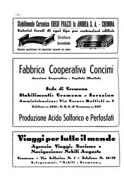 Cremona rivista mensile illustrata della Citta e Provincia