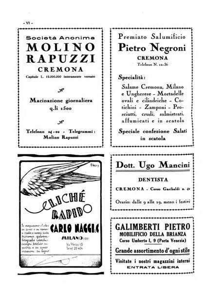 Cremona rivista mensile illustrata della Citta e Provincia