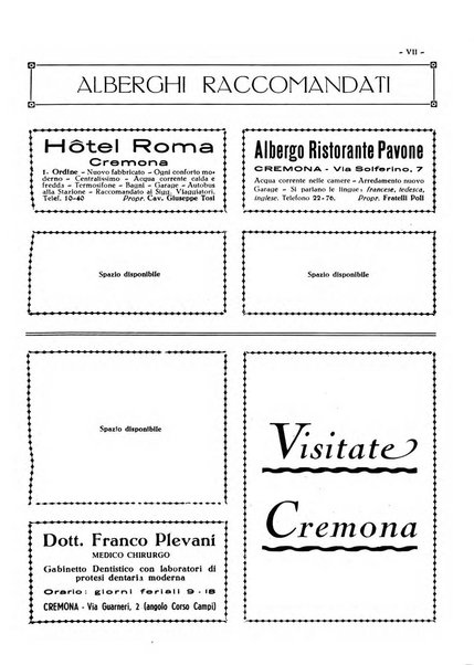 Cremona rivista mensile illustrata della Citta e Provincia