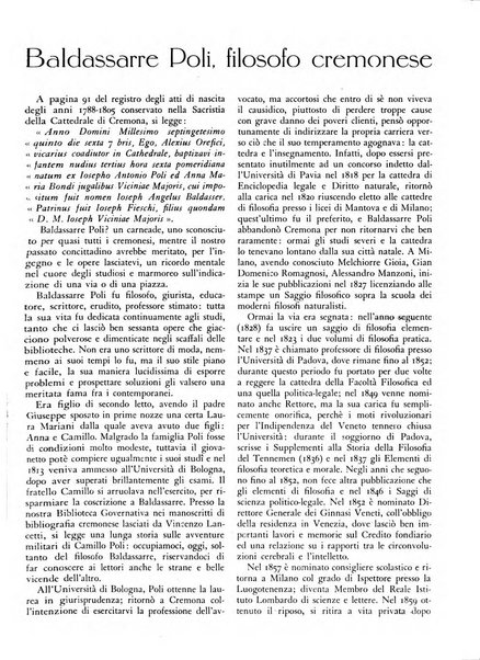 Cremona rivista mensile illustrata della Citta e Provincia