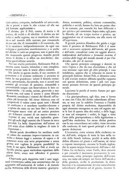 Cremona rivista mensile illustrata della Citta e Provincia