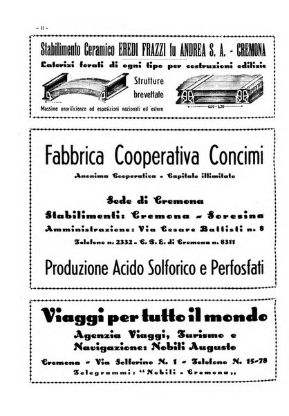 Cremona rivista mensile illustrata della Citta e Provincia