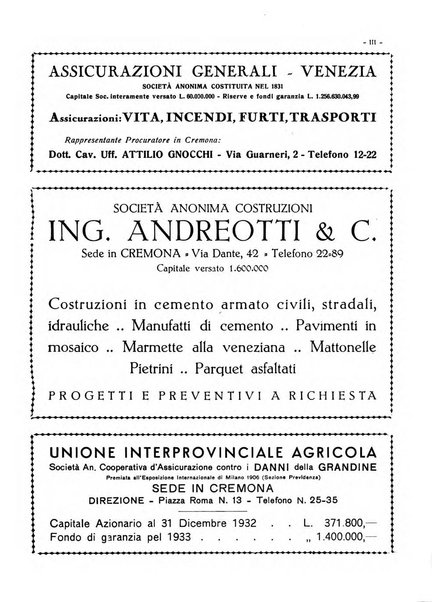 Cremona rivista mensile illustrata della Citta e Provincia