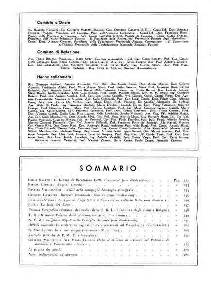 Cremona rivista mensile illustrata della Citta e Provincia