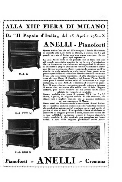 Cremona rivista mensile illustrata della Citta e Provincia