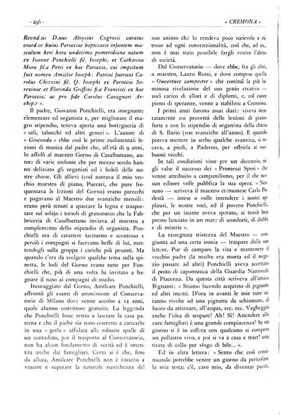 Cremona rivista mensile illustrata della Citta e Provincia