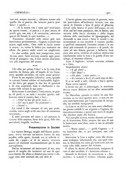 Cremona rivista mensile illustrata della Citta e Provincia