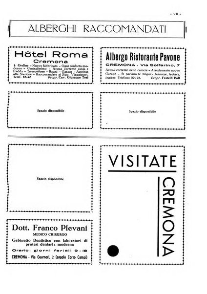 Cremona rivista mensile illustrata della Citta e Provincia