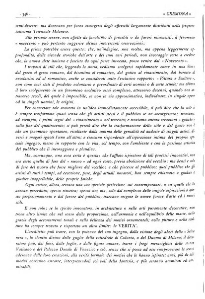 Cremona rivista mensile illustrata della Citta e Provincia