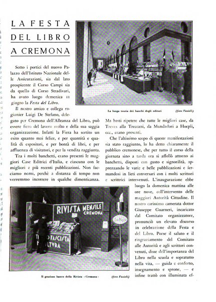 Cremona rivista mensile illustrata della Citta e Provincia