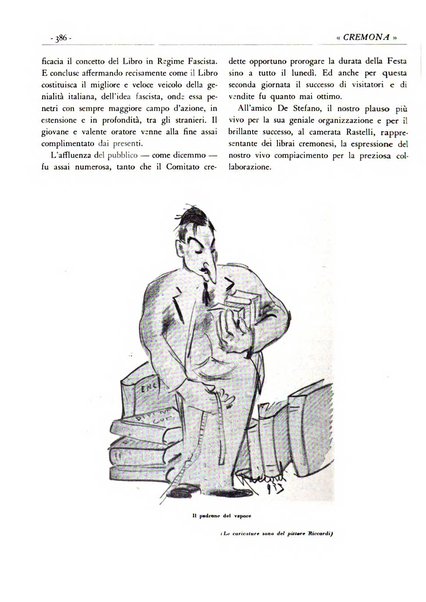 Cremona rivista mensile illustrata della Citta e Provincia