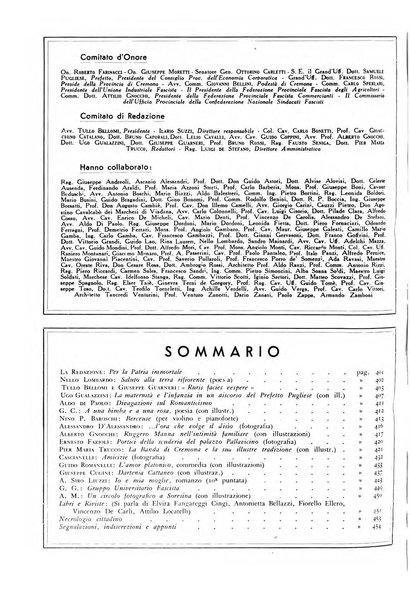 Cremona rivista mensile illustrata della Citta e Provincia