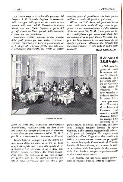 Cremona rivista mensile illustrata della Citta e Provincia