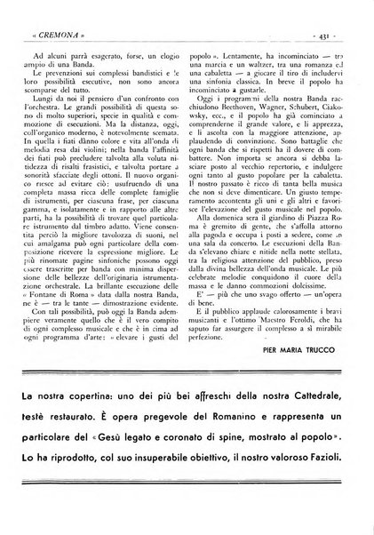 Cremona rivista mensile illustrata della Citta e Provincia