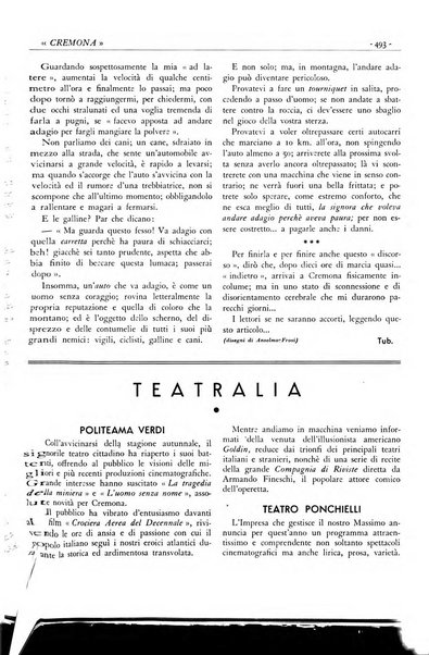 Cremona rivista mensile illustrata della Citta e Provincia