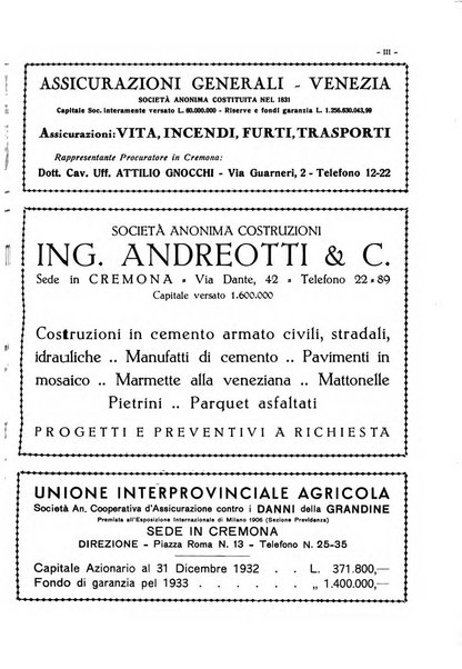 Cremona rivista mensile illustrata della Citta e Provincia