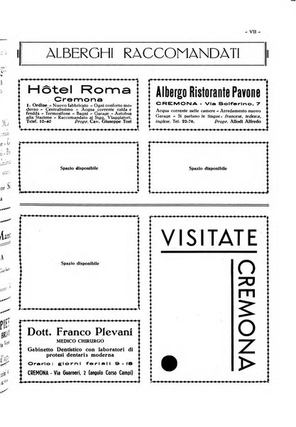 Cremona rivista mensile illustrata della Citta e Provincia