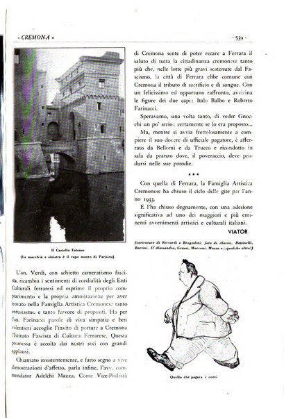 Cremona rivista mensile illustrata della Citta e Provincia