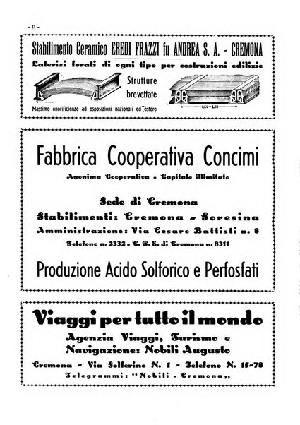 Cremona rivista mensile illustrata della Citta e Provincia