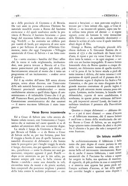 Cremona rivista mensile illustrata della Citta e Provincia