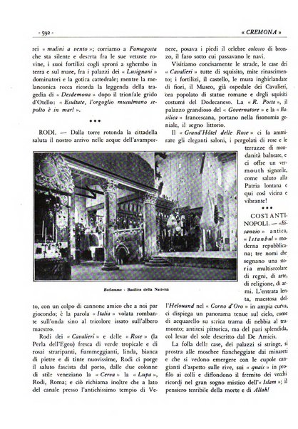 Cremona rivista mensile illustrata della Citta e Provincia