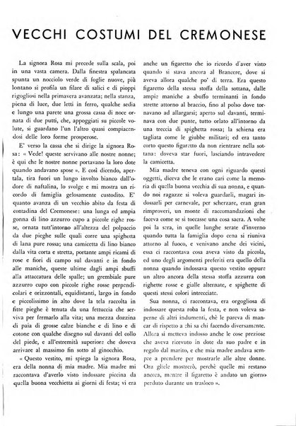 Cremona rivista mensile illustrata della Citta e Provincia