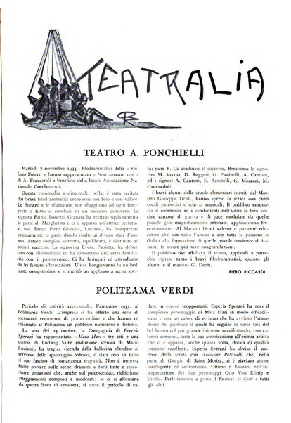 Cremona rivista mensile illustrata della Citta e Provincia