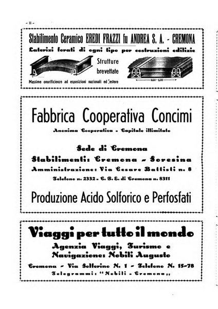 Cremona rivista mensile illustrata della Citta e Provincia