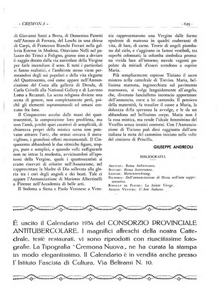 Cremona rivista mensile illustrata della Citta e Provincia