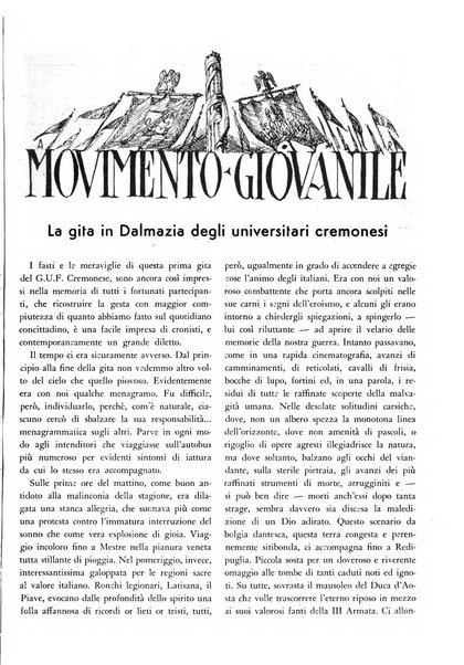 Cremona rivista mensile illustrata della Citta e Provincia