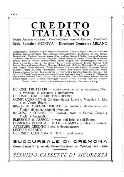 Cremona rivista mensile illustrata della Citta e Provincia