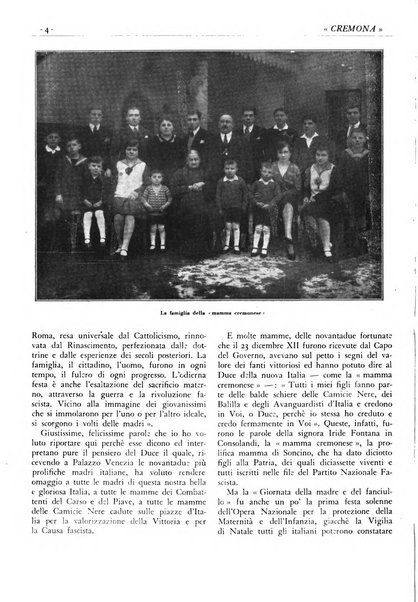 Cremona rivista mensile illustrata della Citta e Provincia