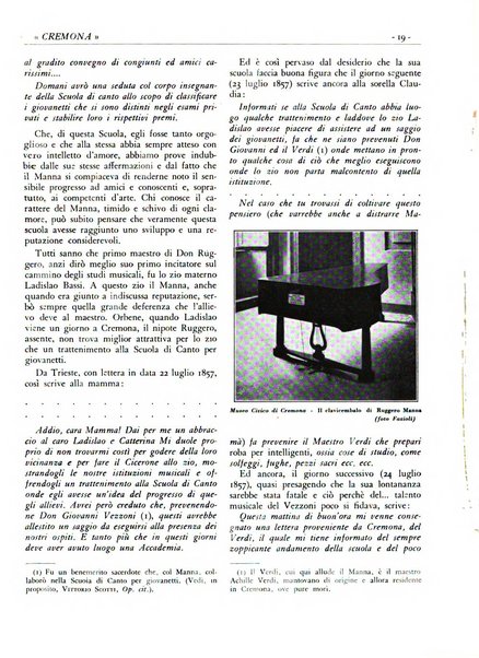 Cremona rivista mensile illustrata della Citta e Provincia