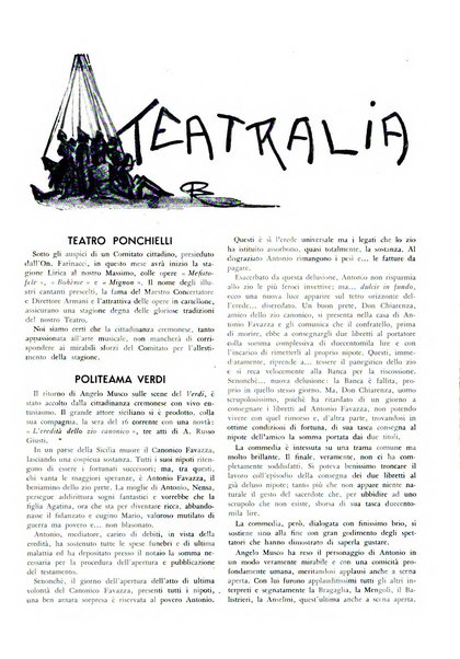 Cremona rivista mensile illustrata della Citta e Provincia