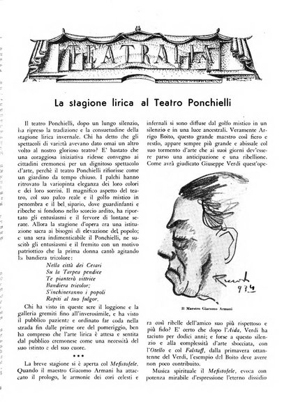 Cremona rivista mensile illustrata della Citta e Provincia