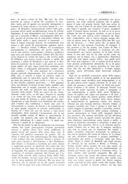 Cremona rivista mensile illustrata della Citta e Provincia