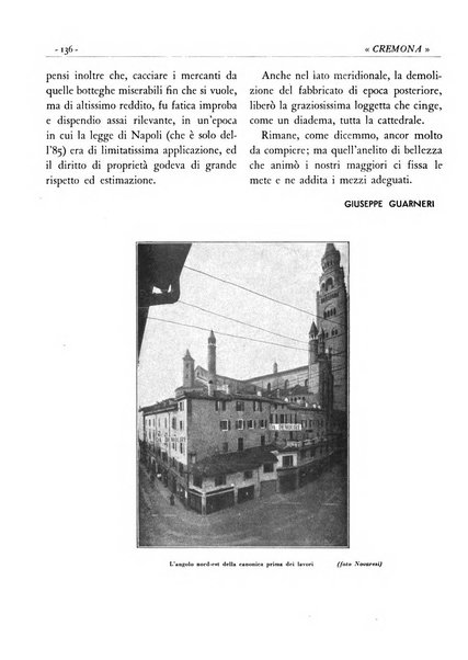 Cremona rivista mensile illustrata della Citta e Provincia