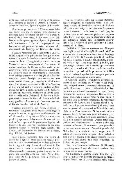 Cremona rivista mensile illustrata della Citta e Provincia