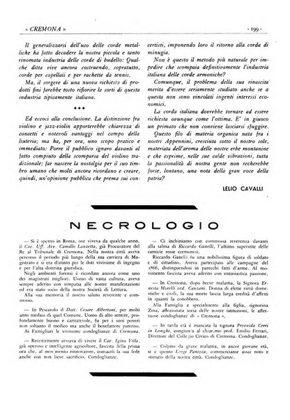 Cremona rivista mensile illustrata della Citta e Provincia