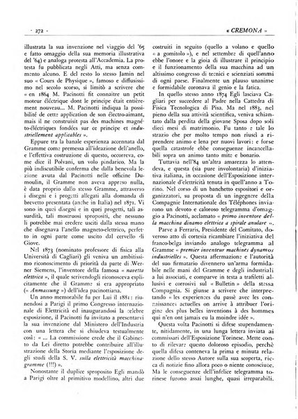 Cremona rivista mensile illustrata della Citta e Provincia