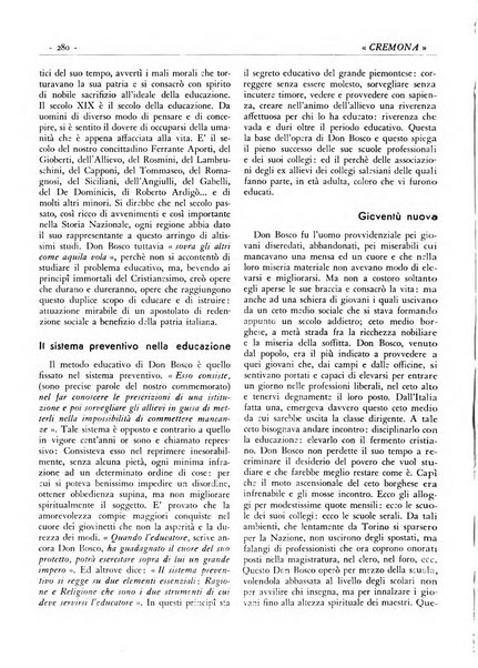 Cremona rivista mensile illustrata della Citta e Provincia