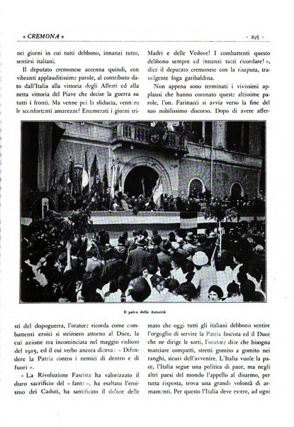 Cremona rivista mensile illustrata della Citta e Provincia