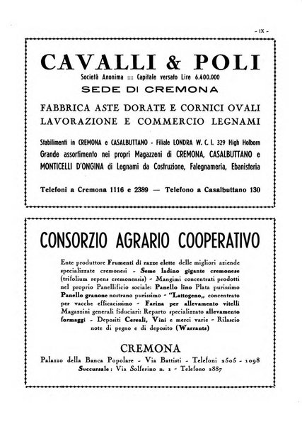 Cremona rivista mensile illustrata della Citta e Provincia