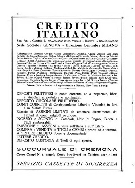 Cremona rivista mensile illustrata della Citta e Provincia