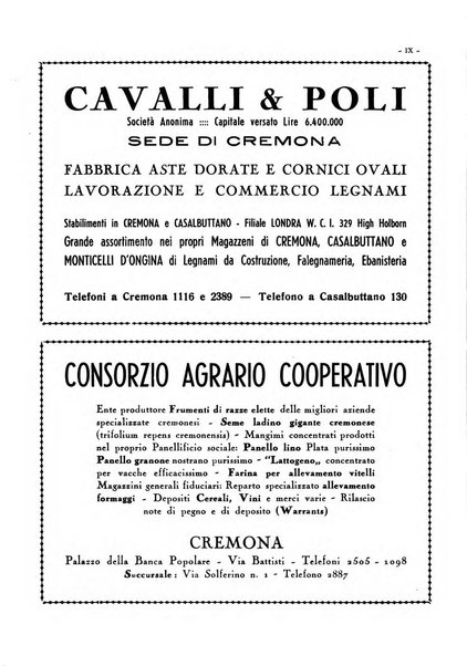 Cremona rivista mensile illustrata della Citta e Provincia