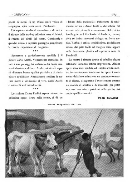 Cremona rivista mensile illustrata della Citta e Provincia