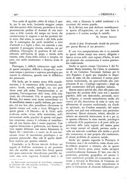 Cremona rivista mensile illustrata della Citta e Provincia