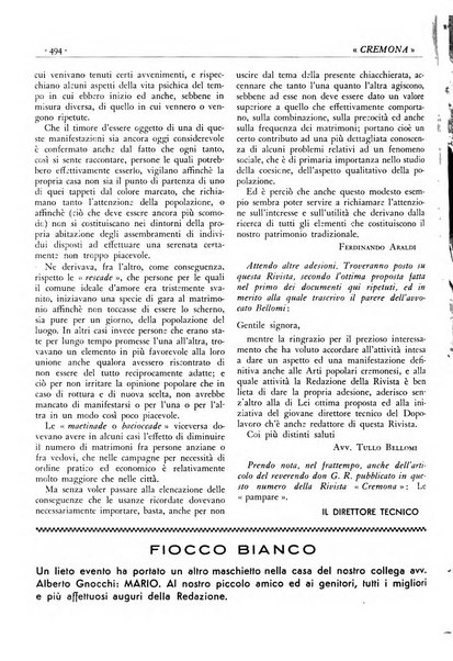 Cremona rivista mensile illustrata della Citta e Provincia