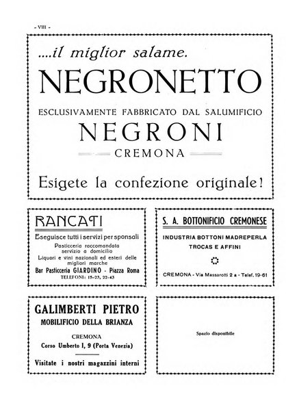 Cremona rivista mensile illustrata della Citta e Provincia